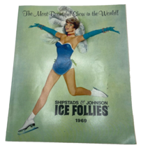 Vintage Skating 1969 Shipstads &amp; Johnson Ice Follies Program Peggy Flemi... - $12.00