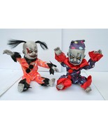 Life Size Clown Halloween Baby Props Posable Non-animated Evil Baby Set ... - $81.35 CAD