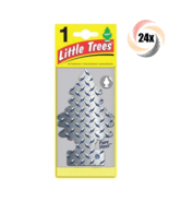 24x Packs Little Trees Single Pure Steel Scent Hanging Trees | Prevents ... - $40.01 CAD