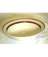 Orbit Sango Stoneware Soup Cereal Bowl Brown Trim and Verge - $182.00 MXN