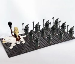 Elf Guards VS Orcs Half Beast Human Army Azog Solider Minifig XP429 no P... - $23.99