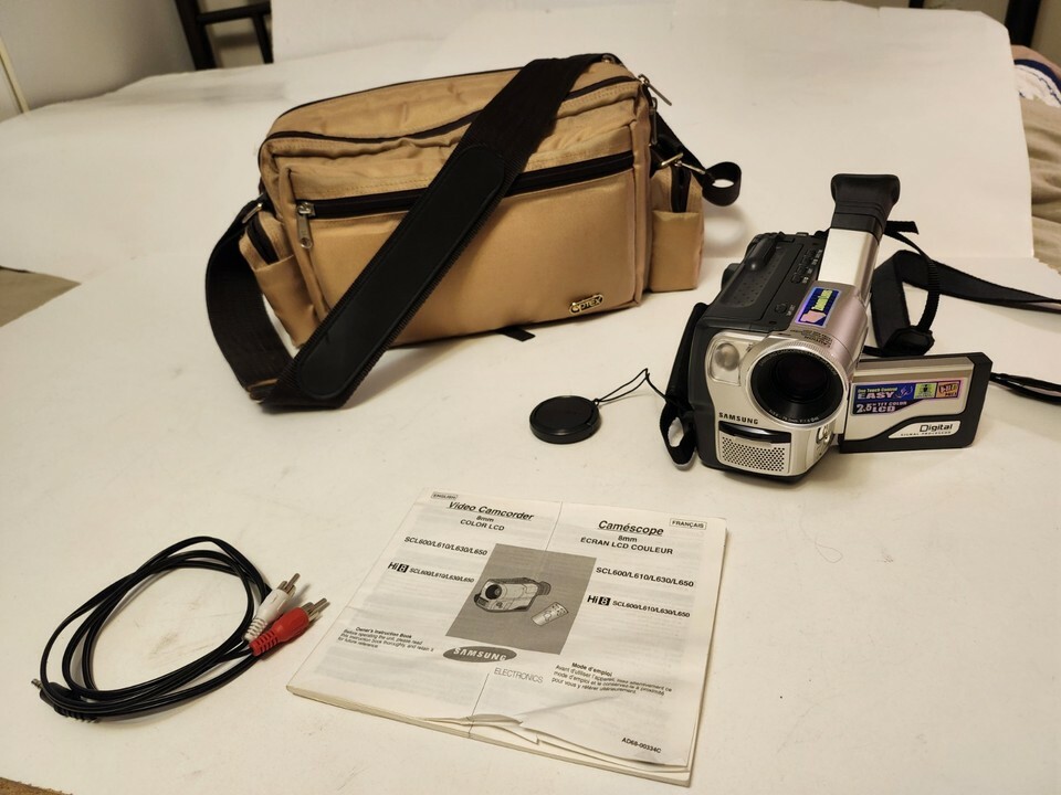 Samsung CSL630 Hi 8 Video Camera VGUC Tested &amp; Working Camera - $108.45