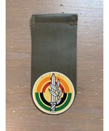 FDI ISRAELÍ CUARTEL GENERAL DEL EJÉRCITO PERSONAL ETIQUETA DE HOMBRO ZAH... - $150.37 MXN