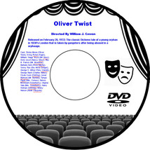 Oliver Twist 1933 DVD Film Drama Dickie Moore Irving Pichel William &#39;Stage&#39; Boyd - £4.00 GBP