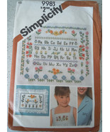 Simplicity Transfer For Cross Stitch Embroidery #9983 - €4,27 EUR