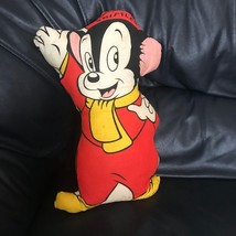 Vintage Warner Brothers Merry Melodies Looney Tunes Sniffles the Mouse Pillow - £158.16 GBP