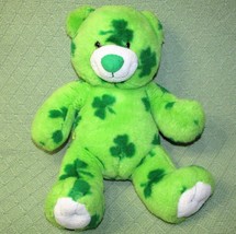 Build A Bear Shamrock Green Teddy Clover 14" Stuffed Animal St. Patricks Day Toy - $9.45