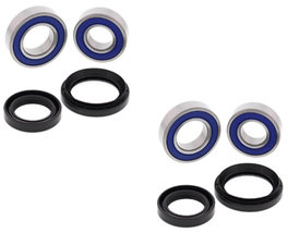 All Balls Front Wheel Bearings &amp; Seal Kit For 07-13 Honda TRX 420 TE Ran... - $59.98
