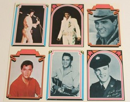 Vintage Elvis Presley Trading card Uncut Sheet of 6 Cards 1978 #6 el1 - £10.36 GBP