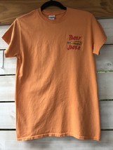 Tacky Jack&#39;s Seafood &amp; Tavern Souvenir Adult S Ornge T-Shirt Fishy Fishing Lures - £13.12 GBP