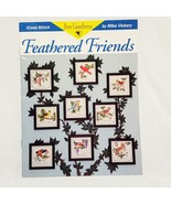 Feathered Friends Birds Cross Stitch Mike Vickery Just CrossStitch 1994 ... - £18.59 GBP