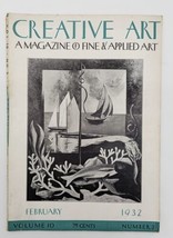 VTG Creative Art Magazine February 1932 Sea Elements by Herman Trunk - £22.29 GBP