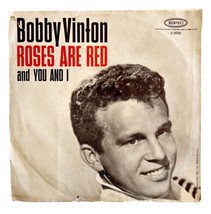 Bobby Vinton Roses Are Red You And I 45 EP 1950s Vinyl Record 45BinF - £15.92 GBP