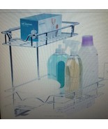 Richards Homewares Under Sink Double Chrome Organizer 11.75&quot; x 21&quot; x 14.6&quot; - $44.76 CAD