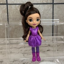 Nickelodeon Sunny Day Pop In Style Lacey 6” Doll Purple Brown Hair Loose Figure - £7.90 GBP