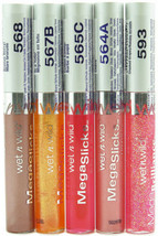 Wet n Wild MEGA SLICKS Lip Gloss Liquid Shine*choose Your Shade*Twin Pack* - £9.41 GBP