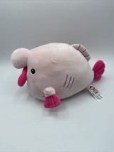 Fiesta Toys Snugglies Vernon Blob Fish Plush 13" Stuffed Animal Blobfish Pink - $15.88