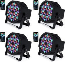 The Up Lights, Missyee 36 X 1W Rgb Led Dj Lights Sound Activated Stage Lights - £87.40 GBP