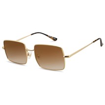 SOJOS Rectangle Polygon Polarized Sunglasses for Women Men Retro Classic Vintage - £22.77 GBP