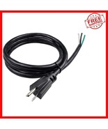 Heavy-Duty 6ft Power Cord with Stripped Ends, Ideal for Repairs &amp; Tools - $660.61 MXN