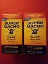 Two Pack High Potency Super Macho Energy Tablets 50CT - $38.41