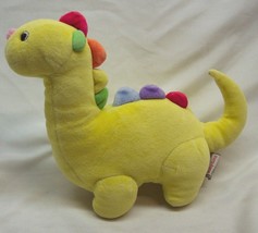 Gund Baby Soft Tutti Fruitti Rainbow Dinosaur Rattle 9" Plush Stuffed Animal Toy - £15.87 GBP