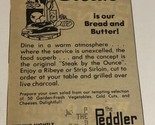 Peddler Steak House &amp; Lounge Vintage Print Ad Hoover Alabama pa18 - $7.91