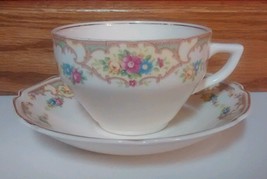 Faience China Cup &amp; Saucer - £29.05 GBP