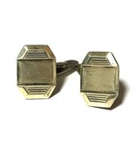 VINTAGE GoldFront Silver and Gold Vermeil Cufflinks - £15.77 GBP