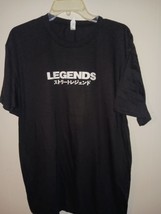 Tuned in Tokyo T-Shirt Mens XL Black Short Sleeve Legend Print Casual We... - $18.80