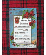 1913 Embossed Merry Christmas Postcard - Antique Embossed Christmas Post... - $189.88 MXN