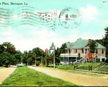 Vtg Postcard 1909 - Margaret Place Dirt Street View - Shreveport Louisia... - £13.97 GBP