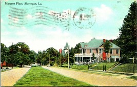 Vtg Postcard 1909 - Margaret Place Dirt Street View - Shreveport Louisiana S19 - £13.94 GBP