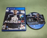 Madden NFL 18 Sony PlayStation 4 Disk and Case - $5.49