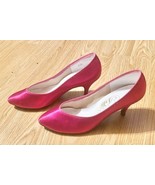 Artini heels 5MM Hot Pink Pointed Toe Made In USA - $25.00