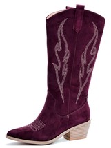 Corkys Footwear headliner cowgirl faux suede boot size 8 - $65.34
