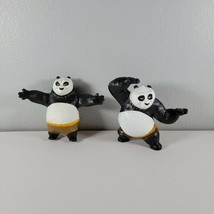 Kung Fu Panda Action Figure Lot Panda Black and White Edition and Master Monkey - £11.98 GBP