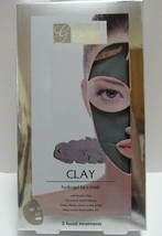 Global Beauty Care Premium Clay Hydrogel Face Mask w Kaolin Clay Pack of 3 masks - £10.64 GBP