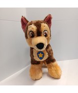 Build A Bear Chase Paw Patrol 14&quot; Stuffed Plush Animal Nickelodeon BAB - £9.22 GBP