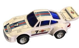 White Porsche 935 #7 Martini Friction Toy Race Car Hong Kong 1:48 Scale - £7.43 GBP