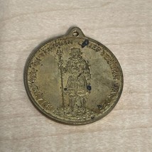 Vintage The Tower of London Souvenir Travel Challenge Coin Pendant KG JD - $19.79