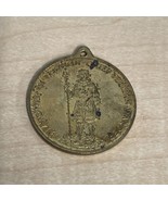 Vintage The Tower of London Souvenir Travel Challenge Coin Pendant KG JD - $376.14 MXN