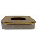 Louis Vuitton Monogram Leather Zippered Tissue Holder Box - €681,43 EUR