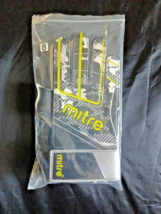 Mitre Pro Flex Goalkeeper Glove Adult Size 8 Goalkeeper Gloves Black/White/Neon - £14.93 GBP