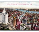 View East From Woolworth Building New York City NY NYC UNP DB Postcard H26 - $3.91