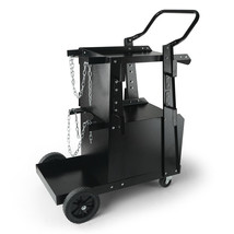 VEVOR Welding Cart 2-Tier 265LBS Welder Cart with Anti-Theft Lockable Cabinet - £106.97 GBP