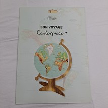 Globe Bon Voyage Centerpiece Party Table Decor travel vacation lover - £9.34 GBP