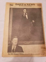 Vintage Newspaper New York Daily News November, 23, 1963 President JFK Killed - £3.95 GBP