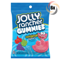 6x Bags Jolly Rancher Gummies Original Assorted Flavor Soft Candy | 5oz | - £18.66 GBP