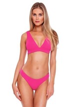 MSRP $78 Rebecca Virtue Over The Shoulder Halter Top ONLY Pink Size Medium - £31.94 GBP